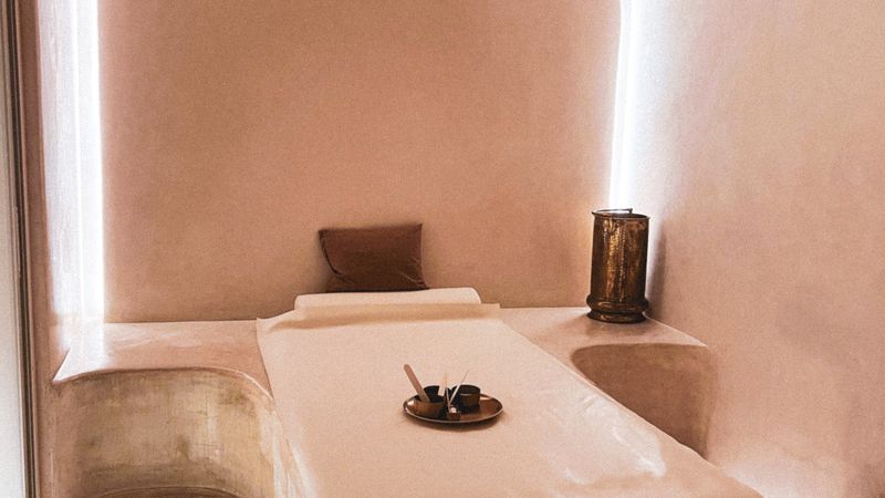 One of the studio's treatment rooms.